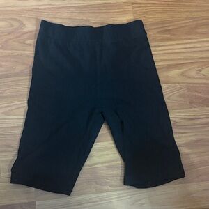 H&M Black Bike Shorts